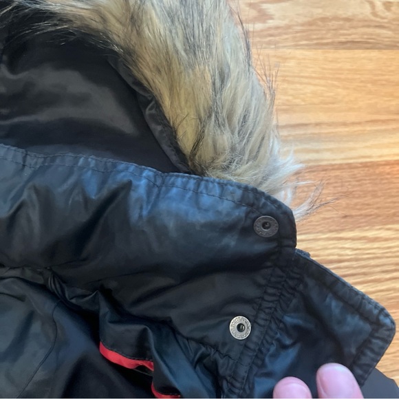 Brooks Brothers Women's Winter Jacket/Coast with Faux Fur Accent - Black - S - Picture 7 of 10